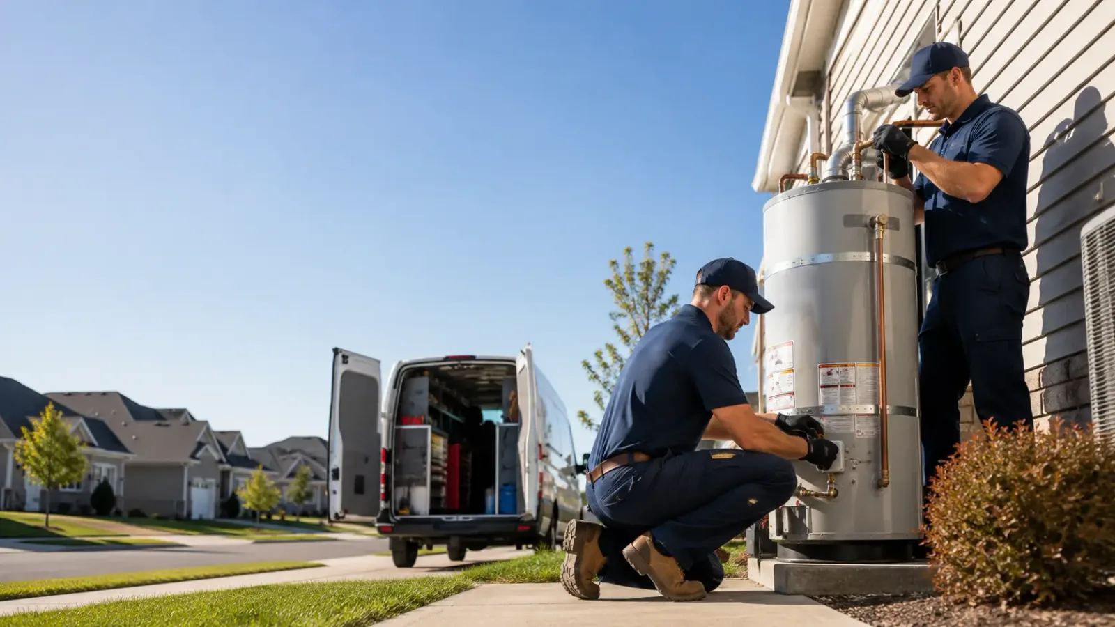Water Heater Installation in Sargeant, MN